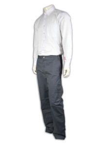 UN155 tailor made company uniform personal design uniform company uniforms working suits supplier Hong Kong company